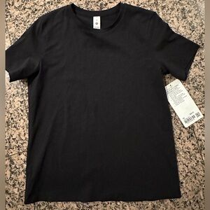 Lululemon Love Organic Cotton Crewneck T-Shirt in Black